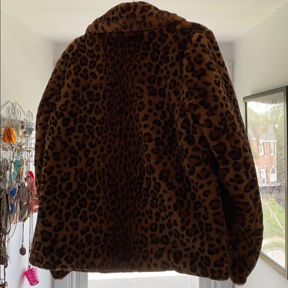 Cheetah Print Coat - Picture 2 of 2